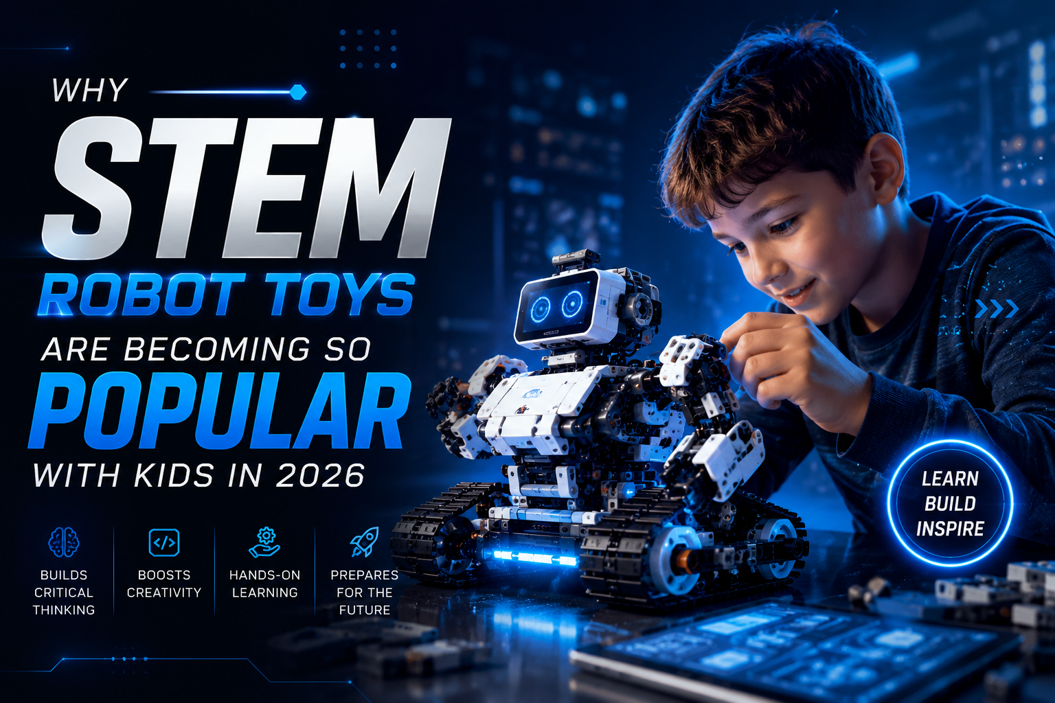 Why STEM Robot Toys Are Becoming So Popular With Kids in 2026