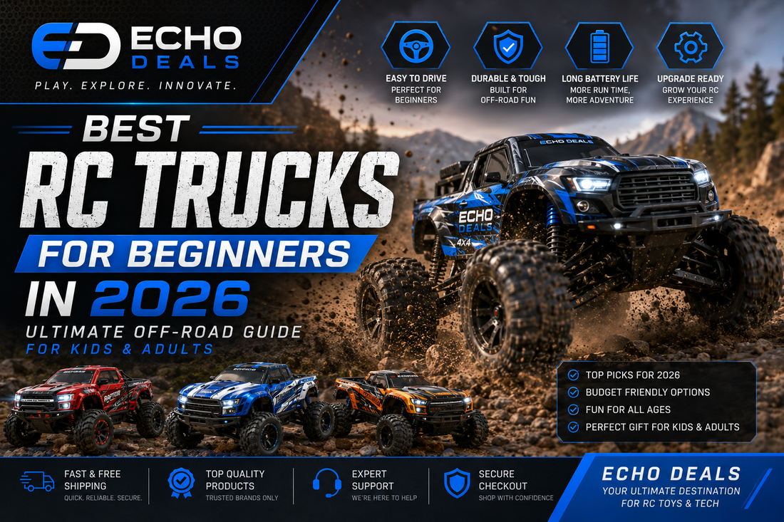 Best RC Trucks for Beginners in 2026 – Ultimate Off-Road Guide for Kids & Adults