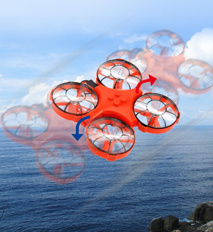 3-in-1 RC Hovercraft Drone Water, Land & Air Stunt Vehicle with 360° Flips, 6-Axis Gyro & Remote Control