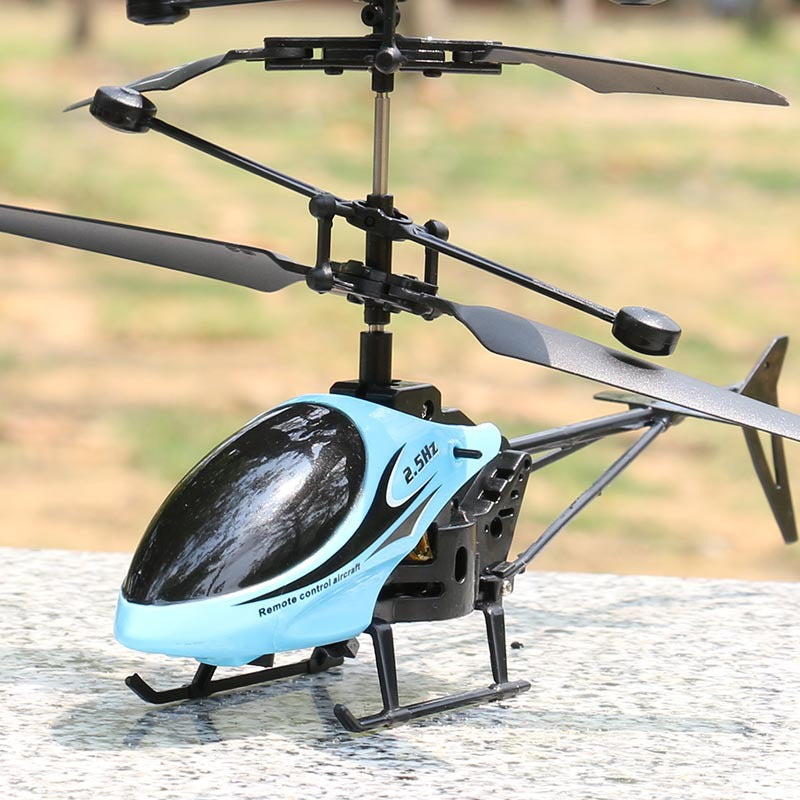 RC Mini Helicopter Toy Remote Control Flying Helicopter with Stable Hover Flight for Kids & Beginners