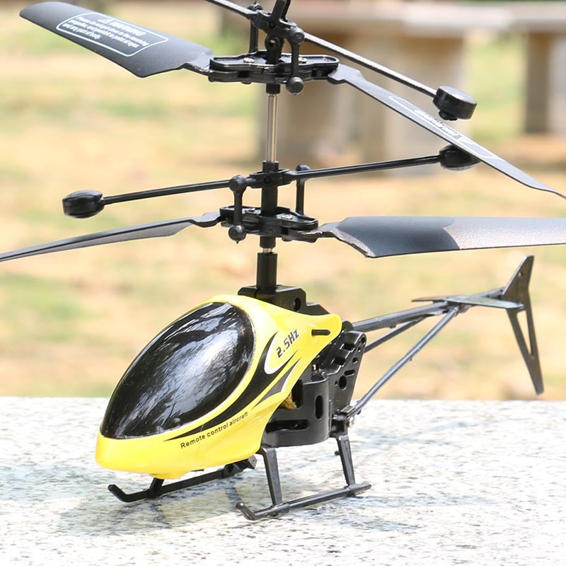 RC Mini Helicopter Toy Remote Control Flying Helicopter with Stable Hover Flight for Kids & Beginners