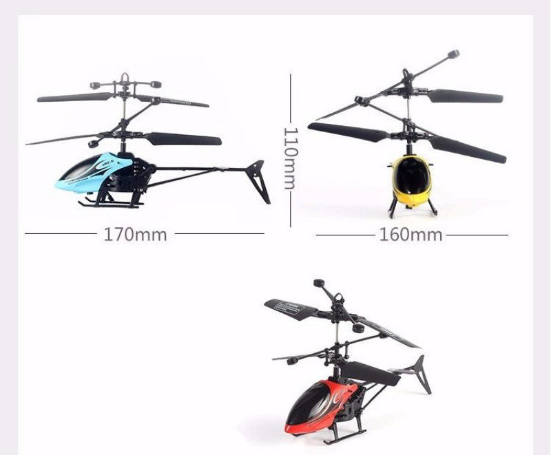 Mini RC Helicopter Electric Remote Control Flying Helicopter Toy for Kids & Beginners
