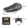 RC Crocodile Head Boat Realistic Remote Control Water Racing Toy for Kids with High-Speed Movement