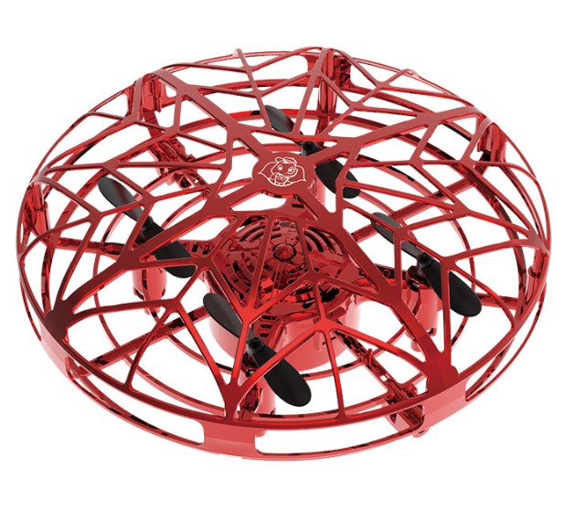 Mini UFO Flying Drone Infrared Induction RC Helicopter Toy with Hand Sensor Control & Auto Hover for Kids