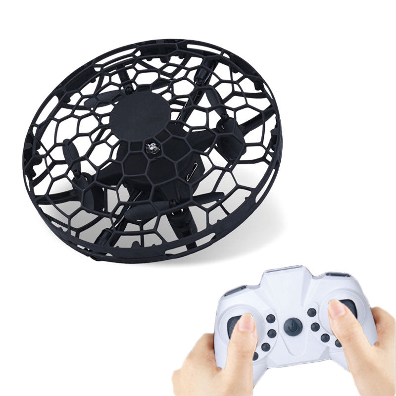 Mini UFO Flying Drone Infrared Induction RC Helicopter Toy with Hand Sensor Control & Auto Hover for Kids