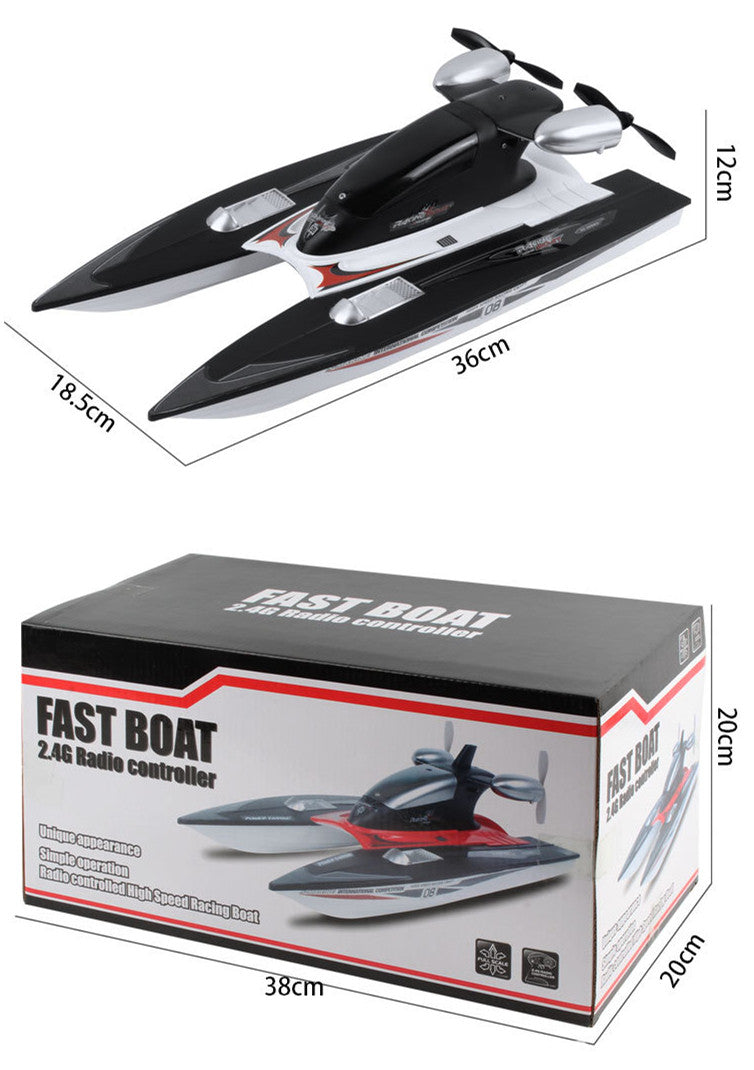 2.4G High-Speed RC Speed Boat Remote Control Racing Boat for Lakes, Pools & Water Fun