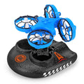 3-in-1 RC Hovercraft Drone Water, Land & Air Stunt Vehicle with 360° Flips, 6-Axis Gyro & Remote Control