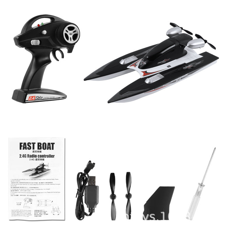 2.4G High-Speed RC Speed Boat Remote Control Racing Boat for Lakes, Pools & Water Fun